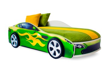 Кровать-машина в детскую Бондимобиль зеленый в Сочи