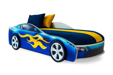 Кровать-машина Бондимобиль синий в Сочи
