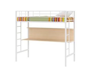Детская кровать Севилья-1 со столом Белая в Сочи