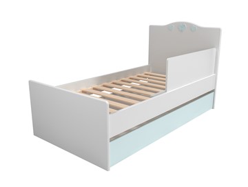 Кровать детская с ящиком и ограничителем НМ 041.07 «Лилу/Птички» в Армавире