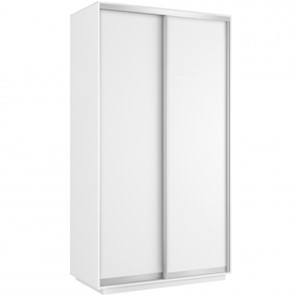 Шкаф 2-дверный Е1 Хит (ДСП), 1200x600x2200, белый снег в Армавире