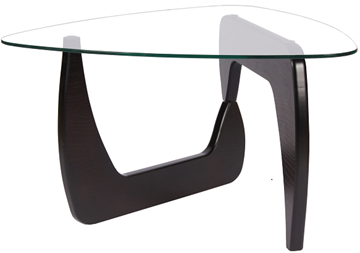 Стеклянный столик Берген-3, черный в Сочи