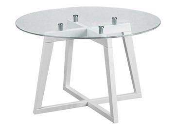 Стеклянный столик Рилле-445 (белый) в Сочи