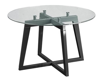 Стеклянный столик Рилле-445 (серый графит) в Краснодаре