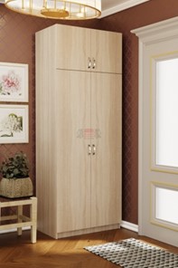 Шкаф для одежды Флагман - 4, Дуб Сонома в Краснодаре