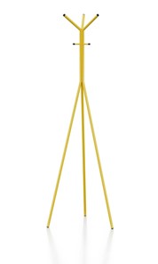 Вешалка для одежды Крауз-11, цвет желтый в Краснодаре
