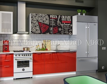 Готовая кухня фотопечать Пицца 2,0 в Краснодаре