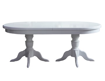 Овальный стол 3,0(3,5)х1,1 на двух тумбах, (стандартная покраска) в Краснодаре