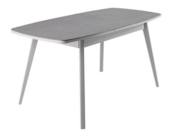 Кухонный стол раздвижной Артктур, Керамика, grigio серый, 51 диагональные массив серый в Краснодаре