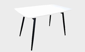 Стеклянный стол Брик, белый в Армавире
