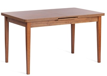 Кухонный раскладной стол AISHA (mod. 1151) ЛДСП+меламин/дерево граб, 130+35х80х75, walnut (орех) в Краснодаре