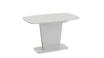 Кухонный раздвижной стол Честер тип 2, цвет Белый/Стекло белый глянец в Армавире