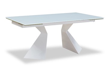 Обеденный раздвижной стол CT992 белый в Армавире