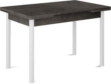 Раскладной стол Милан-2 EVO, ноги белые, серый камень в Сочи