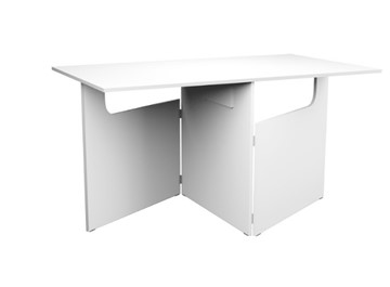 Кухонный раздвижной стол ХИТ -СО-6, Белая шагрень в Армавире