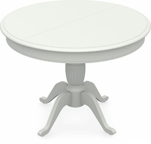 Круглый обеденный стол Леонардо-1 исп. Круг 1000, тон 9 (Морилка/Эмаль) в Сочи