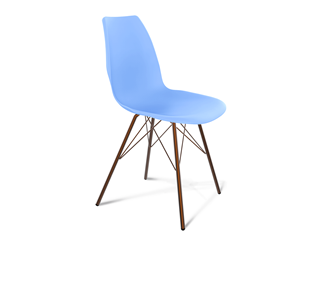 Кухонный стул SHT-ST29/S37 (голубой pan 278/медный металлик) в Краснодаре