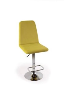 Обеденный стул В-630 каркас барный хром, велюр - мазерати олива в Сочи