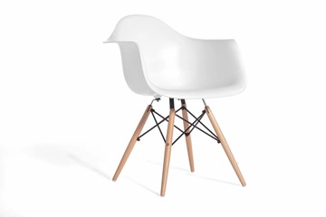 Обеденный стул DSL 330 Wood (белый) в Сочи