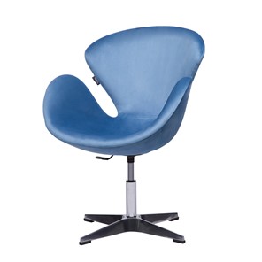 Офисное кресло Беннет-2, Микровелюр голубой в Армавире