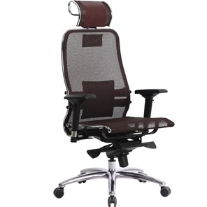 Компьютерное кресло Samurai S-3.04, темно-бордовый в Краснодаре