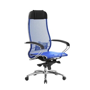Кресло компьютерное Samurai S-1.04, синий в Армавире