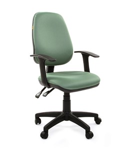 Компьютерное кресло CHAIRMAN 661 Ткань стандарт 15-158 зеленая в Краснодаре