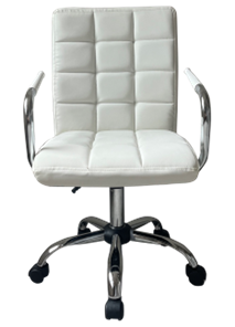 Офисное кресло C8545 белый в Новороссийске
