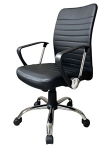Офисное кресло С 161 W черный в Армавире