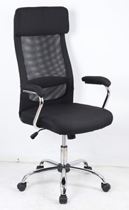 Кресло офисное VASSA BLACK (чёрный) в Армавире