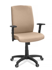 Офисное кресло Alfa A/MK/1D, ткань Bahama / бежевая в Армавире
