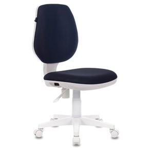 Кресло офисное BRABIX "Fancy MG-201W", без подлокотников, пластик белый, серое, 532412, MG-201W_532412 в Сочи