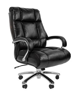 Офисное кресло CHAIRMAN 405 экокожа черная в Армавире