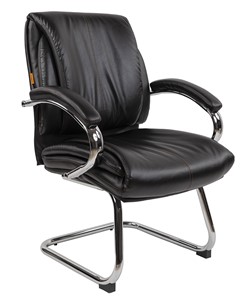 Кресло офисное CHAIRMAN 423V Экокожа черная в Сочи