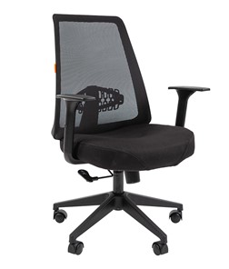 Офисное кресло CHAIRMAN 535 LT Сетчатый акрил черный / Полиэстер черный в Краснодаре