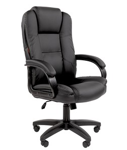 Офисное кресло CHAIRMAN 600 LT экокожа черная в Сочи