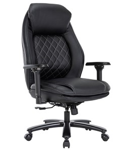 Офисное кресло CHAIRMAN CH403, черный, эко кожа в Сочи