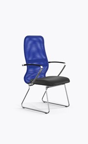 Кресло офисное Метта Ergolife Sit 8 B2-9K - X1+Extra (Синий-Черный) в Новороссийске