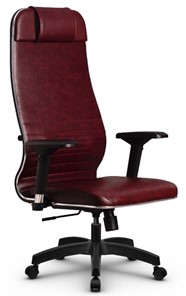 Кресло офисное Metta L 1m 38K2/4D топган, нижняя часть 17831 бордовый в Краснодаре