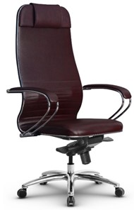 Кресло офисное Metta L 1m 38K2/K мультиблок, нижняя часть 17838 бордовый в Краснодаре