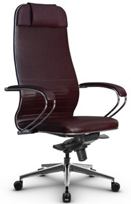 Кресло офисное Metta L 1m 38K2/K мультиблок, нижняя часть 17839 бордовый в Краснодаре