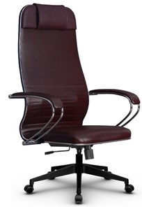 Кресло офисное Metta L 1m 38K2/K топган, нижняя часть 17832 бордовый в Краснодаре