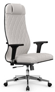 Кресло офисное Мetta L 1m 40M/2D Infinity Easy Clean (MPES) топган, нижняя часть 17834 белый в Сочи