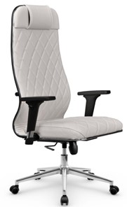 Кресло офисное Мetta L 1m 40M/2D Infinity Easy Clean (MPES) топган OMS, нижняя часть 17853 белый в Краснодаре