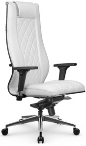 Офисное кресло МЕТТА L 1m 50M/2D Infinity Easy Clean мультиблок, нижняя часть 17839 белый в Краснодаре