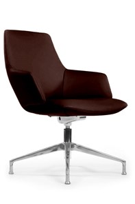 Кресло в офис Spell-ST (С1719), темно-коричневый в Краснодаре