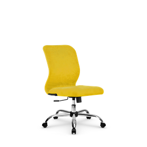 Кресло офисное SU-Mr-4/подл.000/осн.003 желтый в Краснодаре