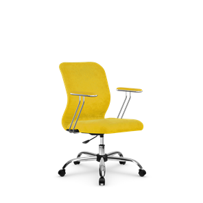 Кресло SU-Mr-4/подл.078/осн.006 желтый в Краснодаре