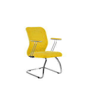 Офисное кресло SU-Mr-4/подл.078/осн.007 желтый в Краснодаре
