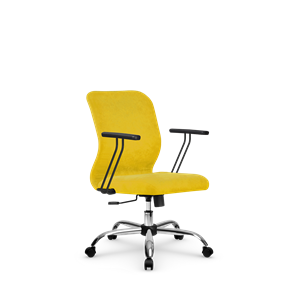 Кресло SU-Mr-4/подл.109/осн.003  желтый в Краснодаре